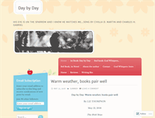 Tablet Screenshot of daybydayliz.com